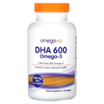 OmegaVia, ДГК 600, омега-3, 120 капсул
