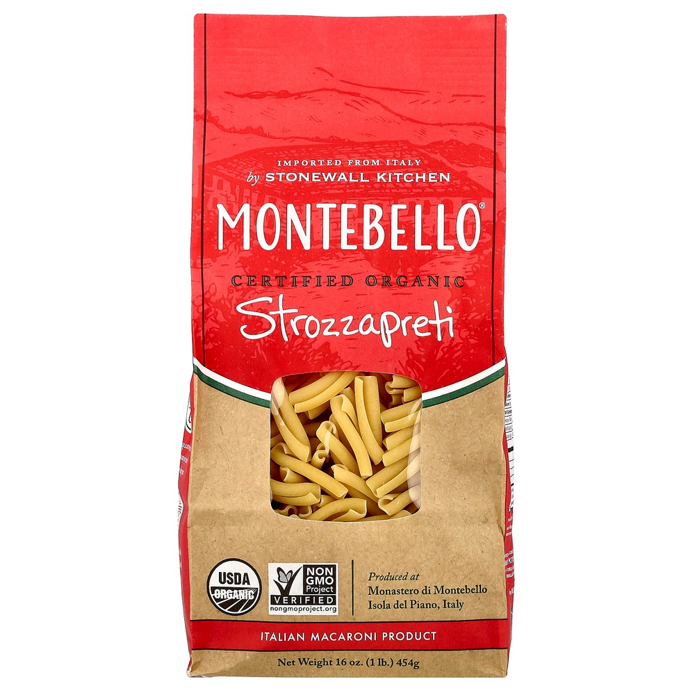 Montebello, Органическое строццапрети, 454 г (16 унций)