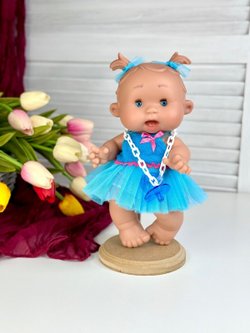 Пупс Nines 26см PEPOTE с закрывающими глазками (N814C)