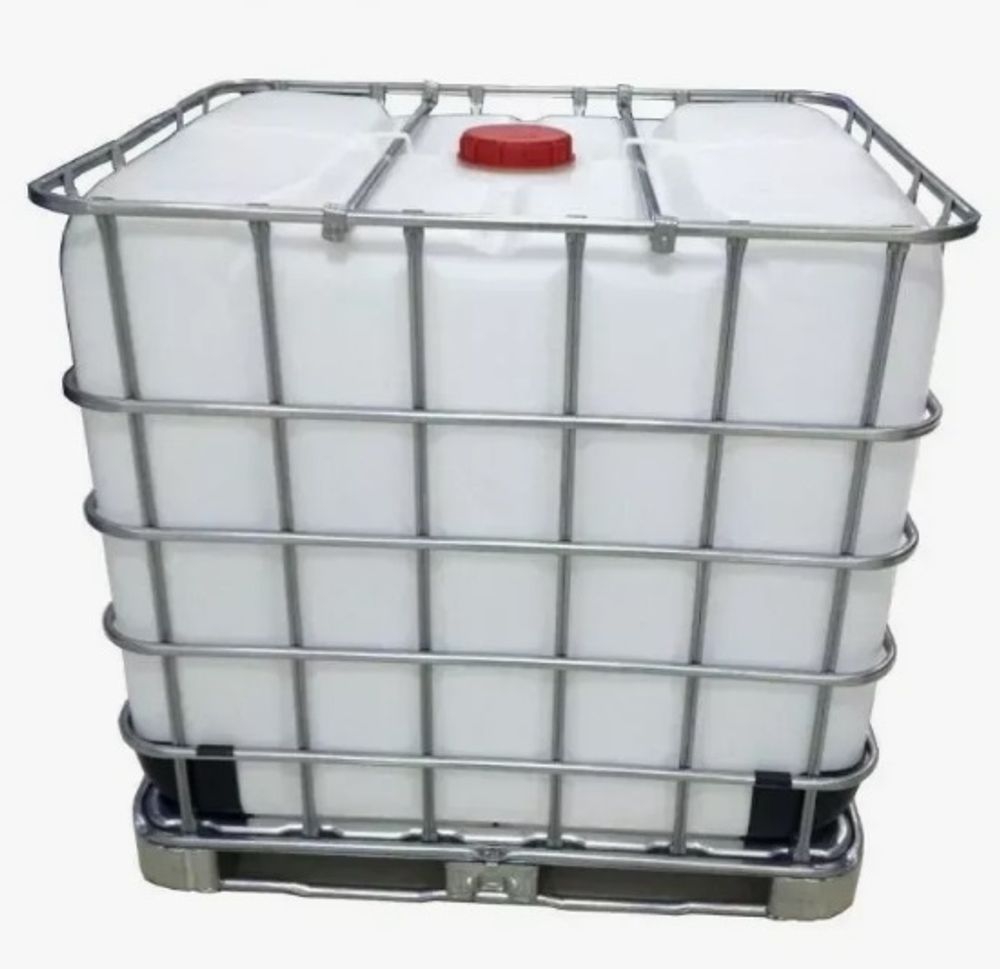 Еврокуб белый на 1000л. (не мытый)