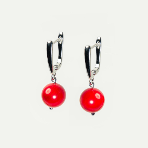 Серьги Myth RED