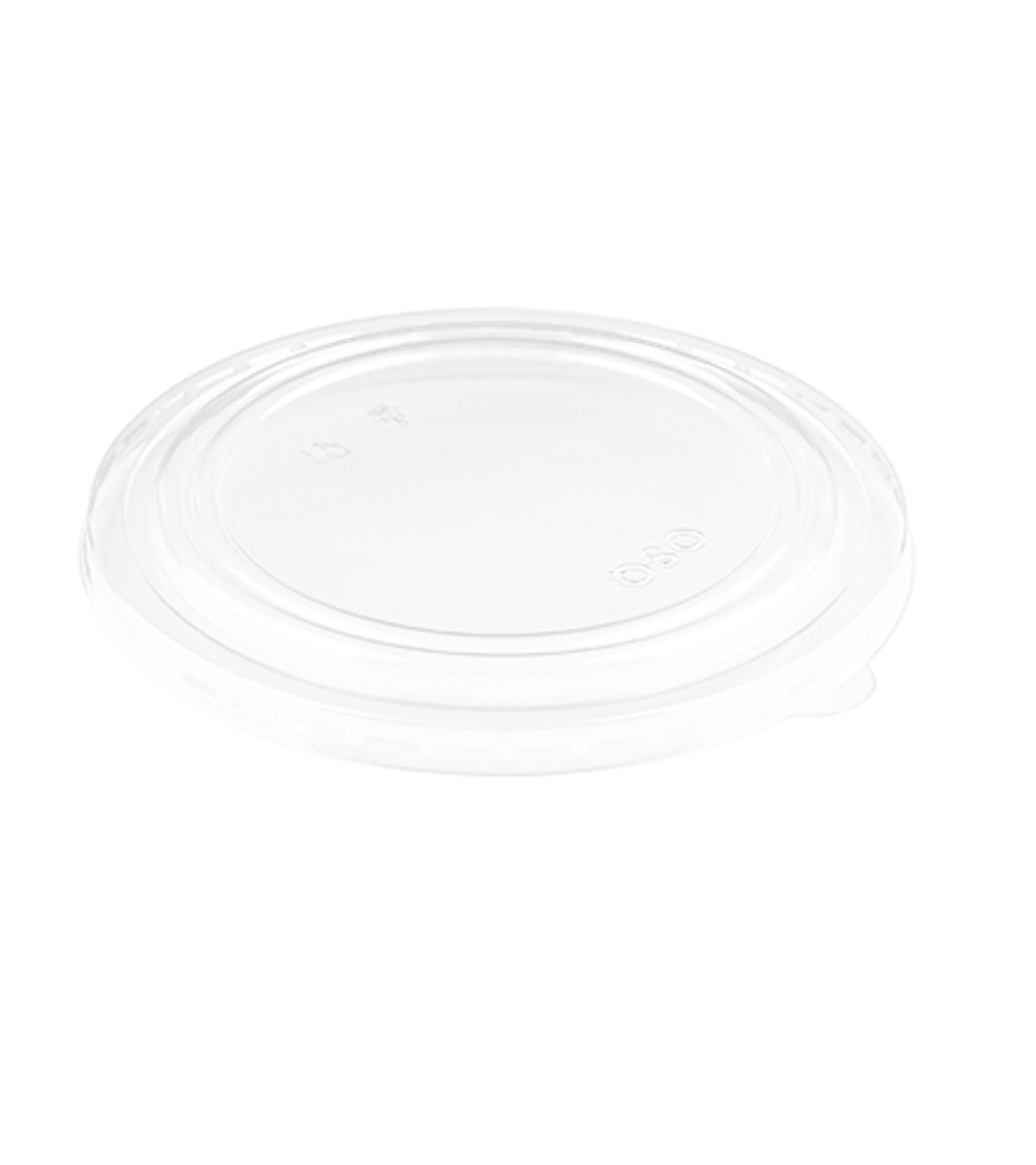 OSQ Упаковка Round Bowl 300/400/500 КРЫШКА ПЛАСТИК (1/30/450)