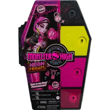 Кукла Monster High Draculaura в наборе Skulltimate Secrets Neon Frights