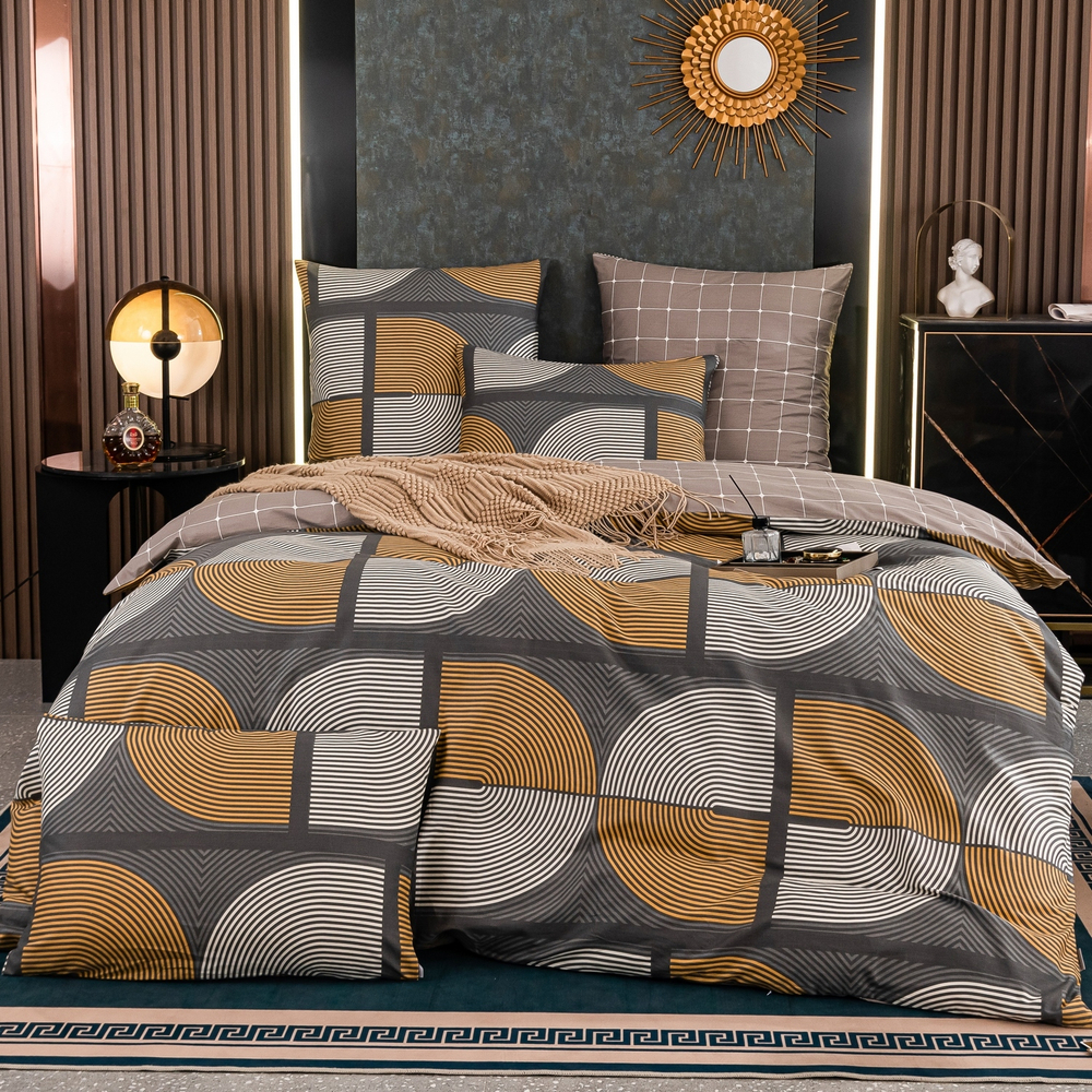 Комплект постельного белья Люкс Сатин 100% хлопок A343