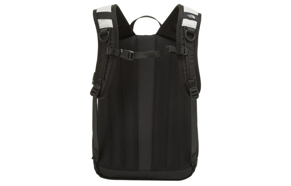 THE NORTH FACE 17L Backpack Outdoor Bag Polyester Beige & Black Unisex