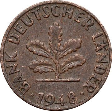 1 пфенниг 1948 Германия (ФРГ)