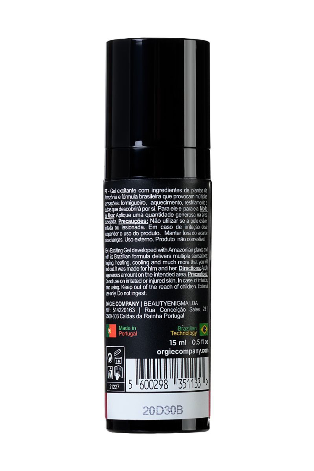 Гель для массажа ORGIE Sexy Vibe Intense Orgasm, тепло/холод, 15 мл