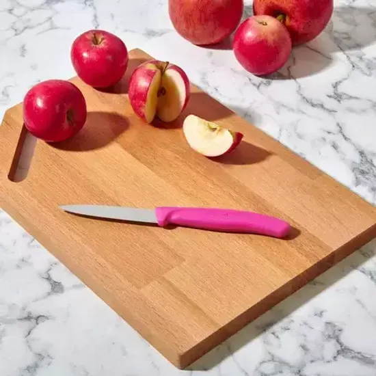 Кухонный нож Victorinox для резки и чистки розовый, лезвие 8 см