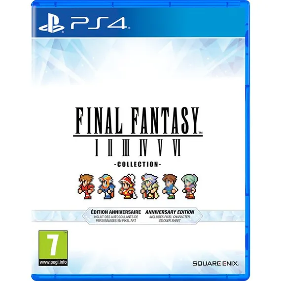 PS4 Final Fantasy I-VI Collection Anniversary Edition (Новый, Русские субтитры, CUSA-34059)