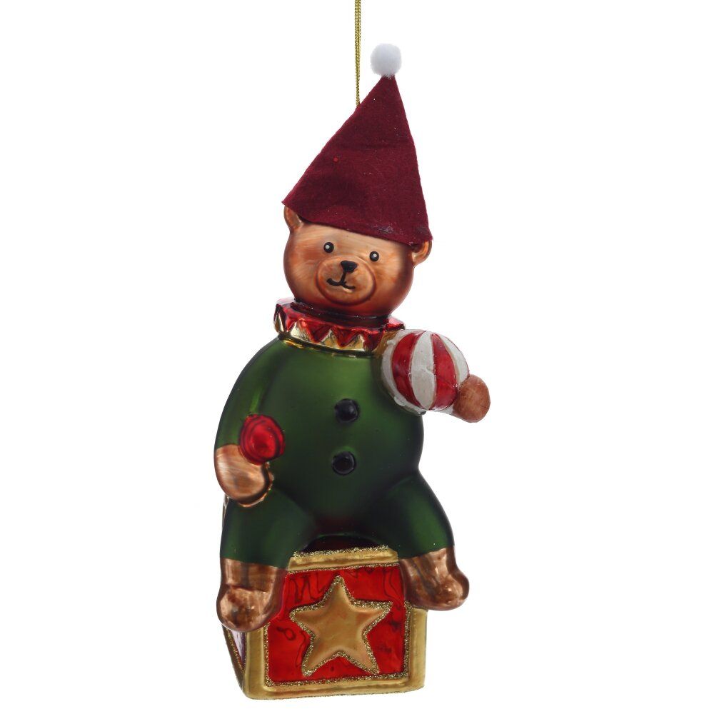 GAEM Украшение новогоднее "Медвежонок", L8 W6 H18,5 см