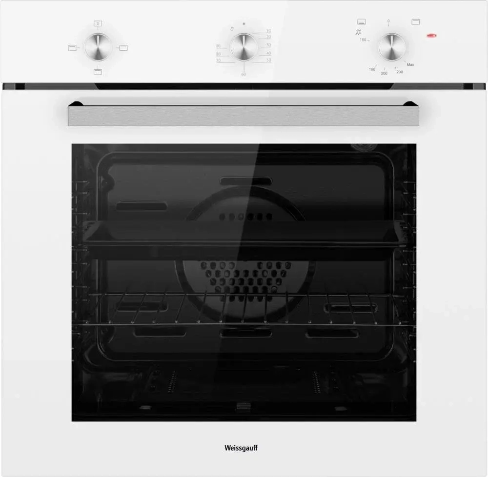 Духовой шкаф Weissgauff GAS WGO 702 WHITE GLASS