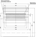 Тумба с раковиной Aquanet Верона 75 New белая матовая