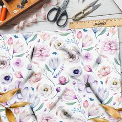 Ткань муслин контрастные насыщенные цветы