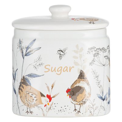 Емкость для хранения сахара country hens 650 мл