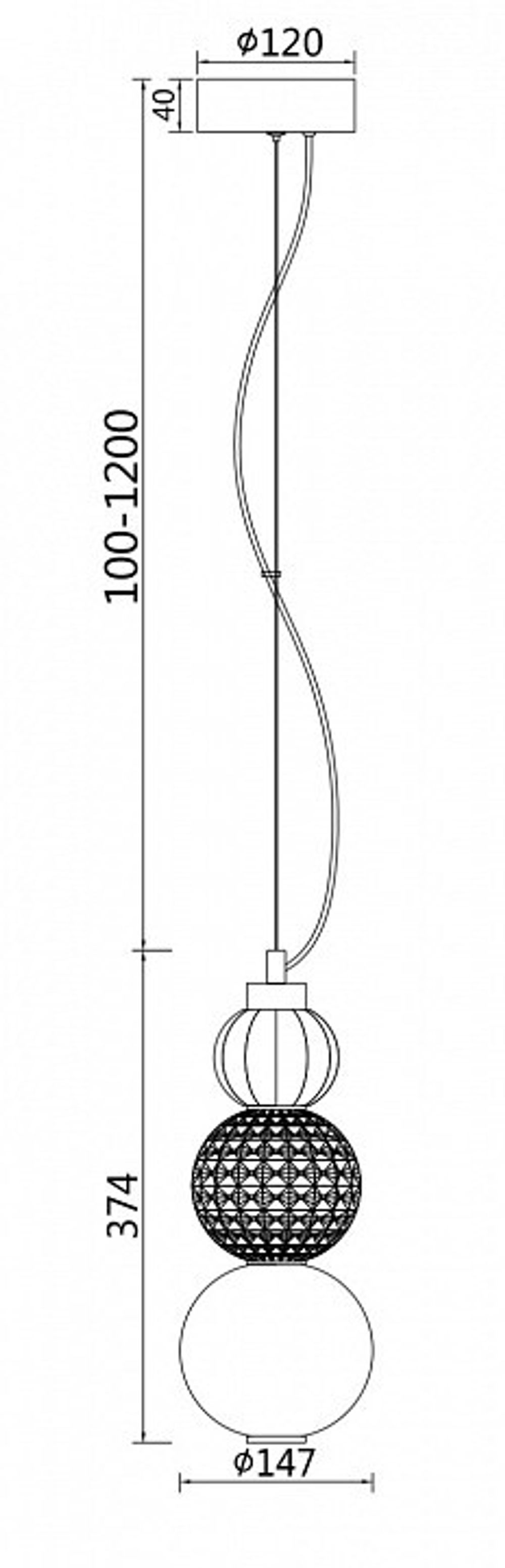 Подвесной светильник Maytoni Collar P069PL-L16CH3K