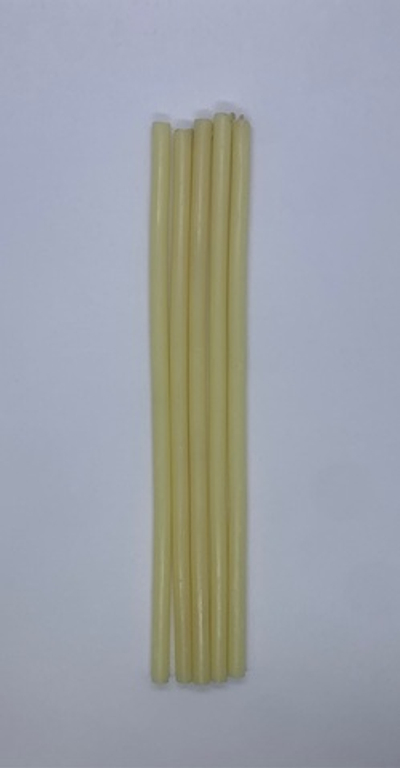 Свеча цветная «Белый»18см