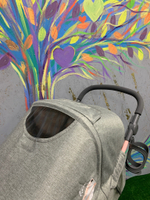 Коляска детская "KIRA Trends" RA055 Lines Peach