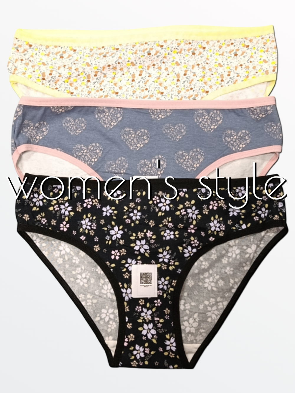 Трусы женские набивка, микс  (XL)