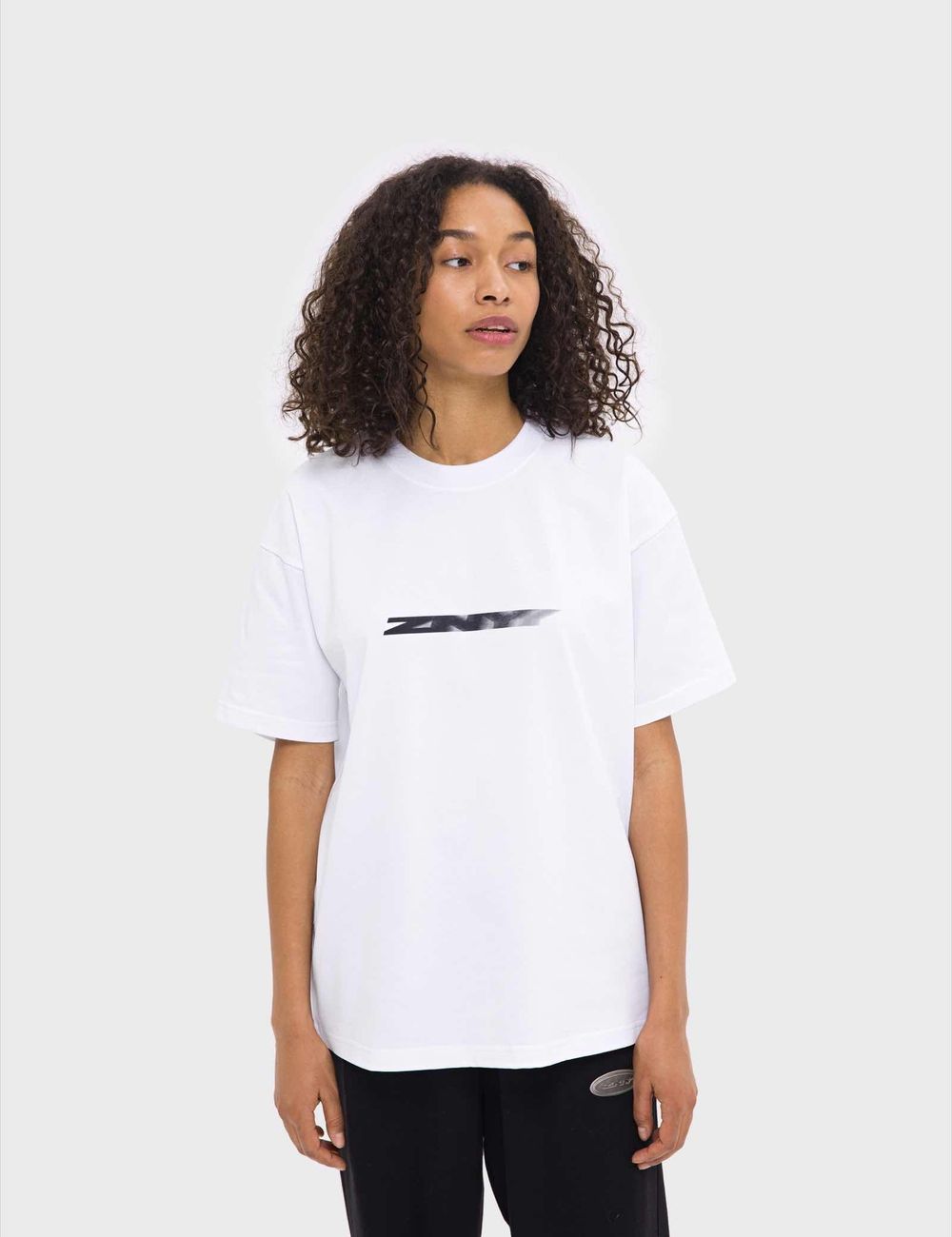 Футболка ZNY STENCIL SS22 Белая