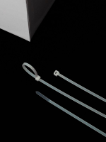 Хомут кабельный 3.6х300 нейл. бел. (уп.100шт) IEK UHH31-D036-300-100