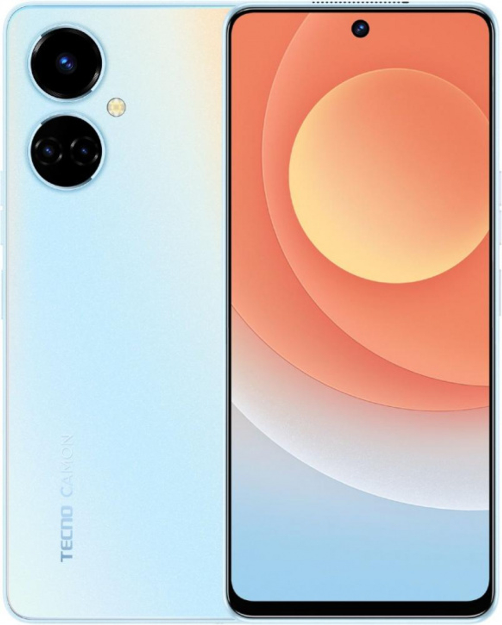 Смартфон TECNO CAMON 19 (CI6N) 6/128GB Sea Salt White