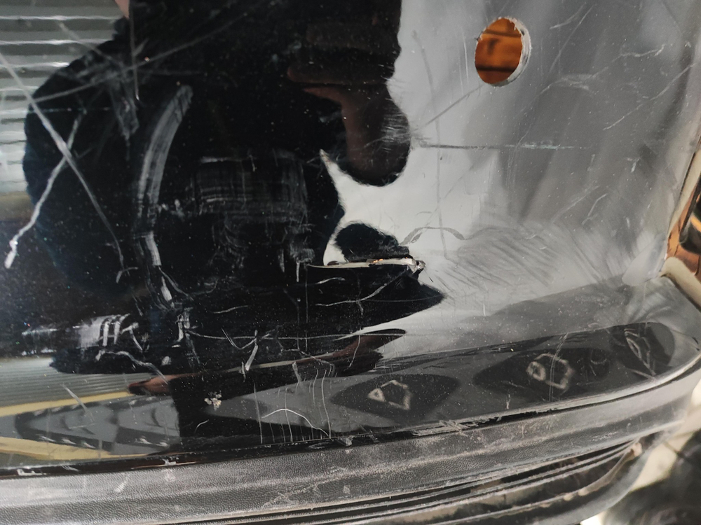 Бампер задний Hyundai Solaris 2 (HCR) 20-нв Б/У Оригинал 86611H5500