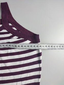 Топ в полоску из хлопка 42 размер