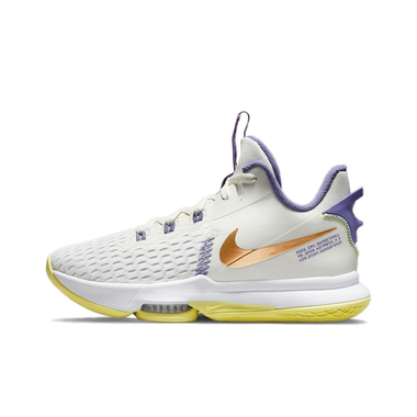 Мужские кроссовки Nike LeBron Witness 5 EP 'Summit White Metallic Bronze' CQ9381‑102