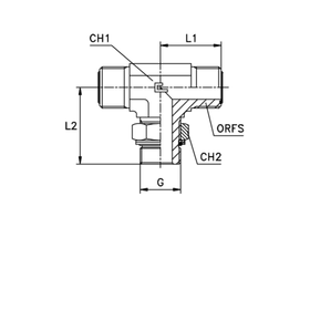 Штуцер FRTA D18 ORFS 1.3/16 - BSP 1/4