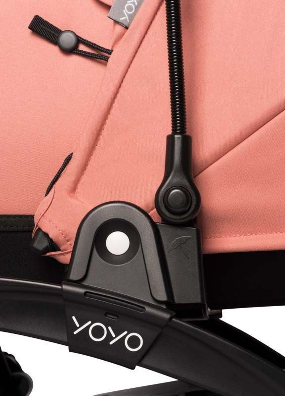 Коляска для новорожденных Stokke YOYO3 Newborn Shell 0+ рама чёрная Black Ginger