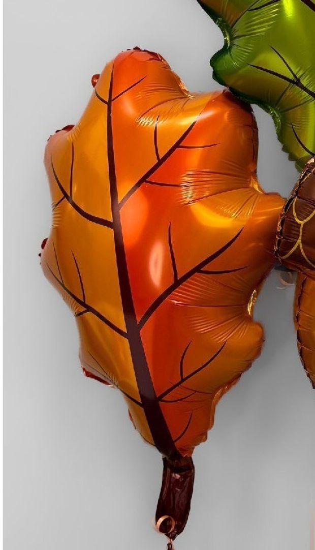 К Шар фигура "Лист осенний Дубовый" (Falali) 27"/69 см (БГ-25)