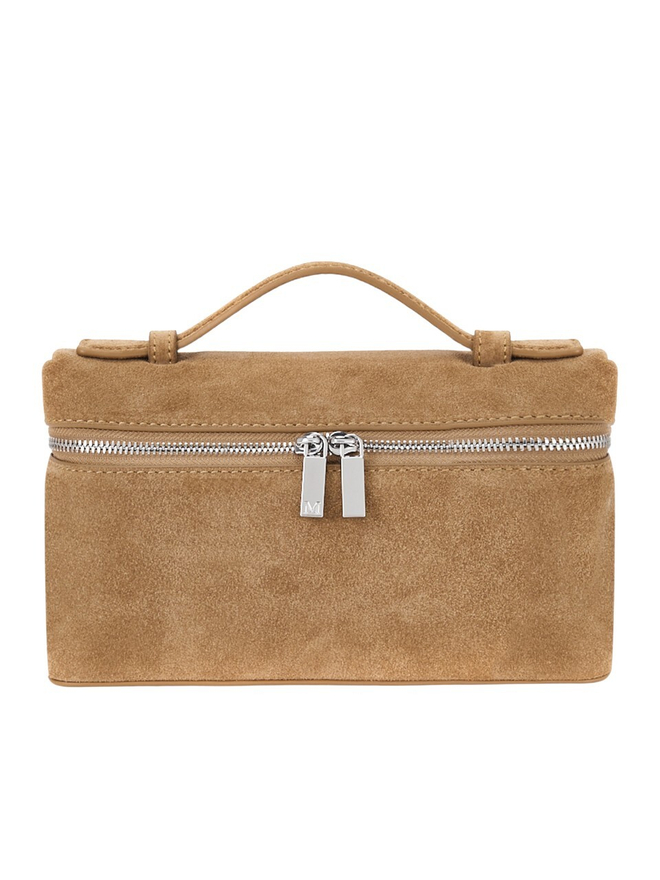 Сумка TRIUMPH S NEW замша цвета светлой карамели