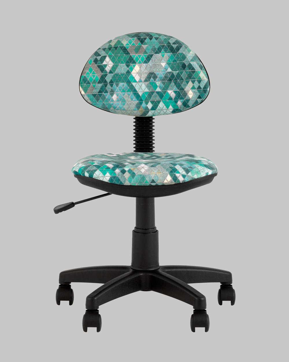 Кресло компьютерное детское УМКА абстракция зеленый