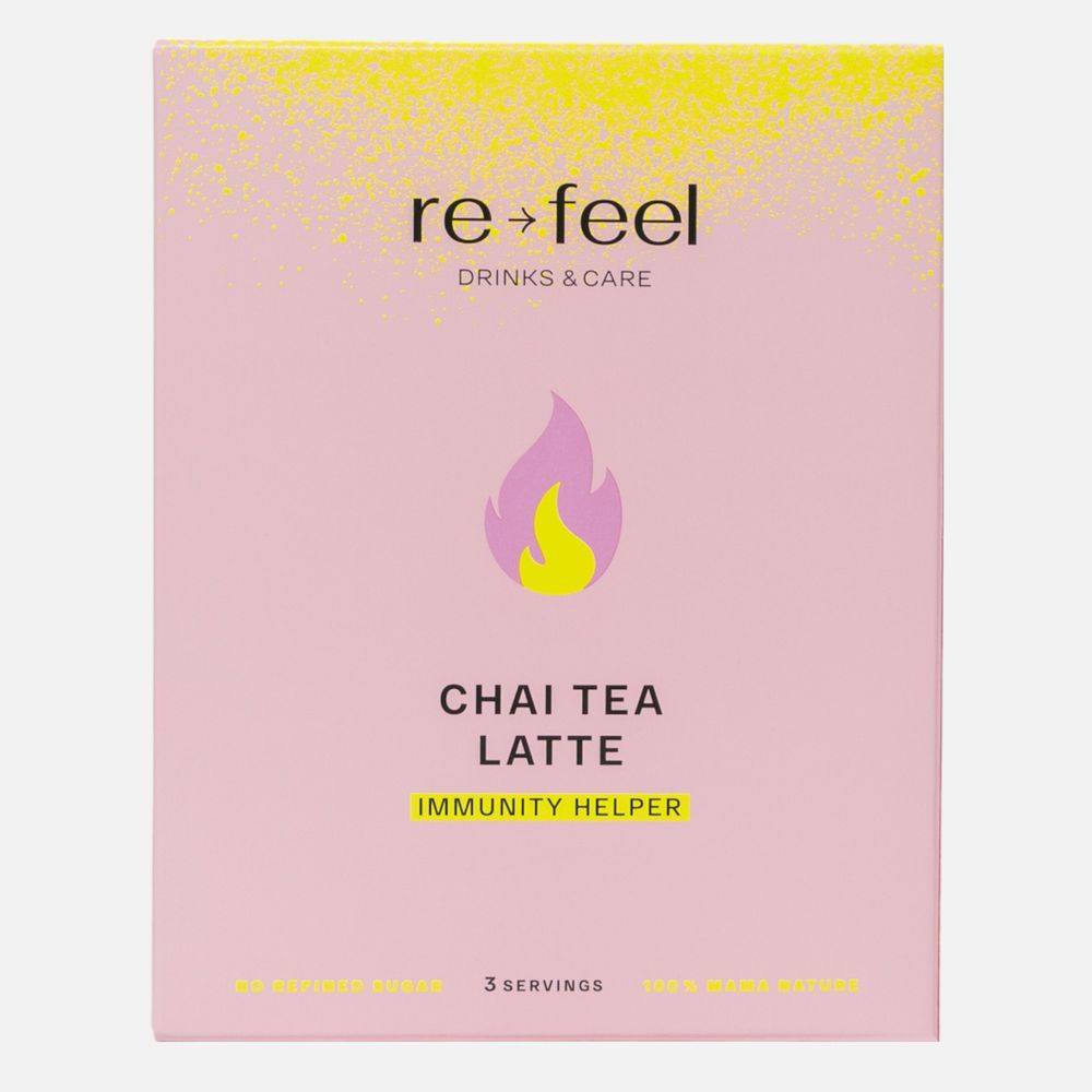 RE-FEEL Чай-латте с чагой и специями (саше 3 шт)