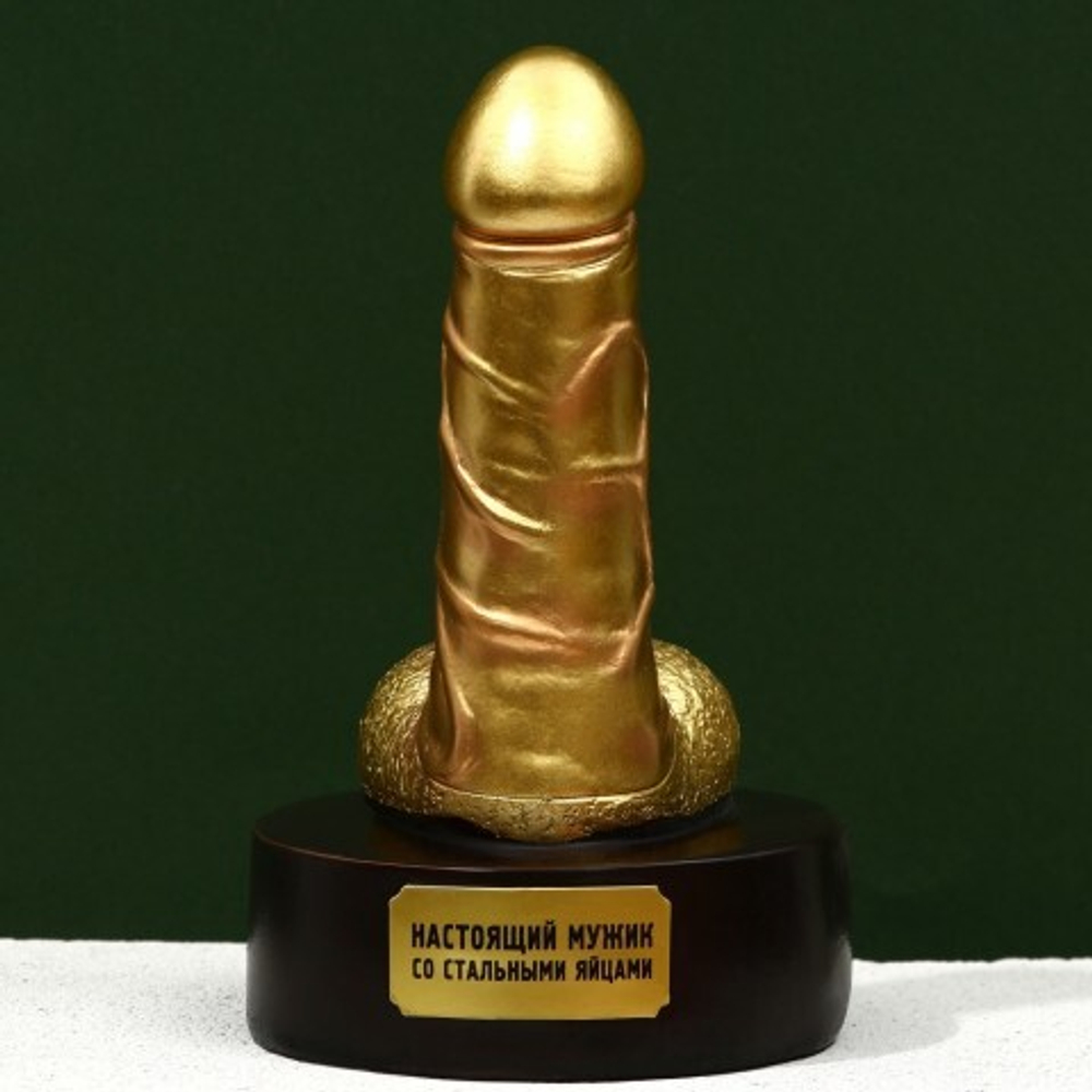 Фигура сувенир «Настоящий мужик», 18+, 15,5 х 7 х 9 см