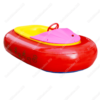 Электрическая бамперная лодка «Красная» на часовом механизме