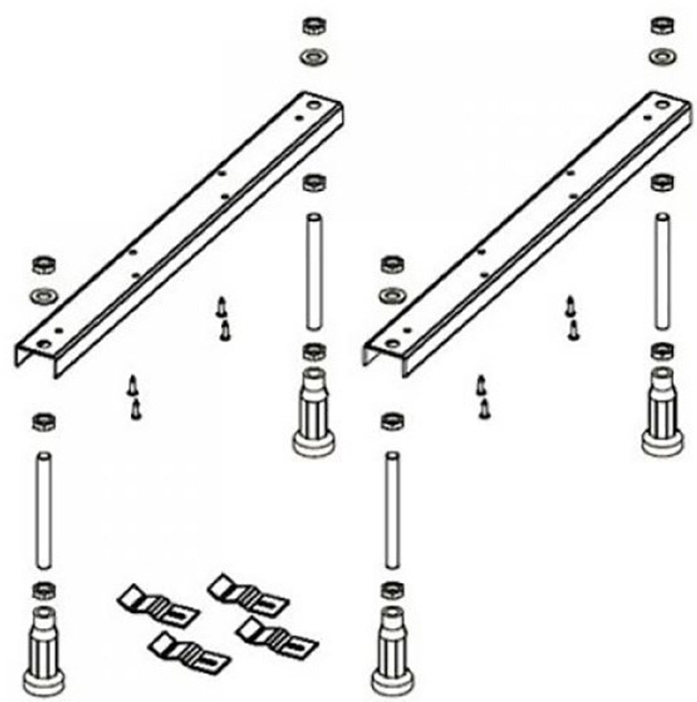 Ножки для акриловых ванн 550