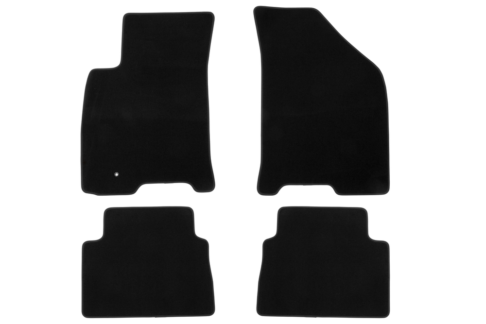 Коврики в салон для CHEVROLET Lacetti, 2004-2013, седан, хэтчбек, универсал, 4 шт. (текстиль) KLEVER01080901200K