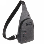 Сумка - мессенджер «Element - hit», цвет серый, одно отделение и карман, 30*17*5см