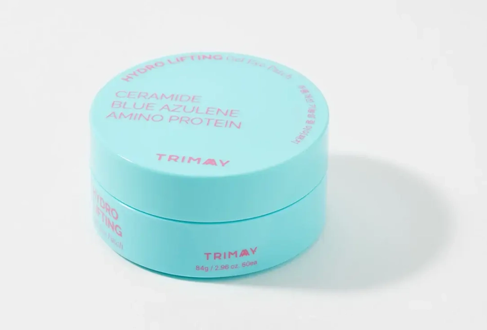 Trimay Успокаивающие патчи для век с азуленом и церамидами Trimay Hydro Lifting Gel Eye Patch