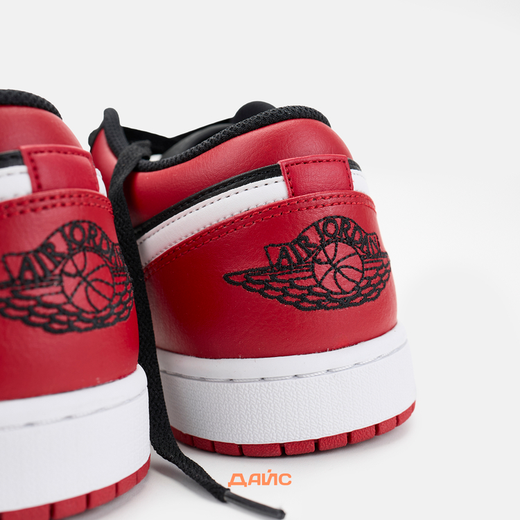 Кроссовки Jordan 1 Low Alternate Bred Toe артикул:553558-066 - купить в магазине Дайс