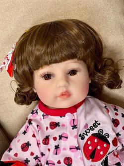 Кукла Реборн мягконабивная 48см в пакете (FA-076)