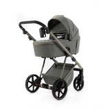 Детская универсальная коляска Adamex Delta Natura - DN-7 Salvia (шалфей, ткань)