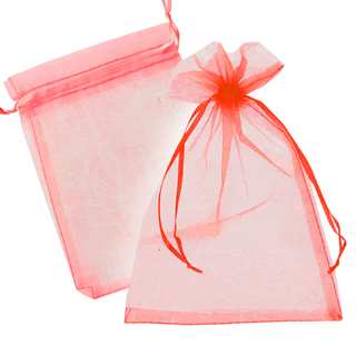 Мешок из органзы 9*12см КРАСНЫЙ 1 шт