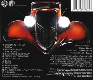 ZZ Top / Eliminator (CD)