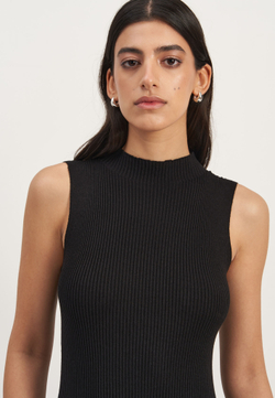 Платье JULIA прямое, чёрный