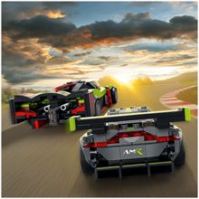 Конструктор LEGO Speed Champions 76910 Aston Martin Valkyrie AMR Pro и Aston Martin Vantage GT3