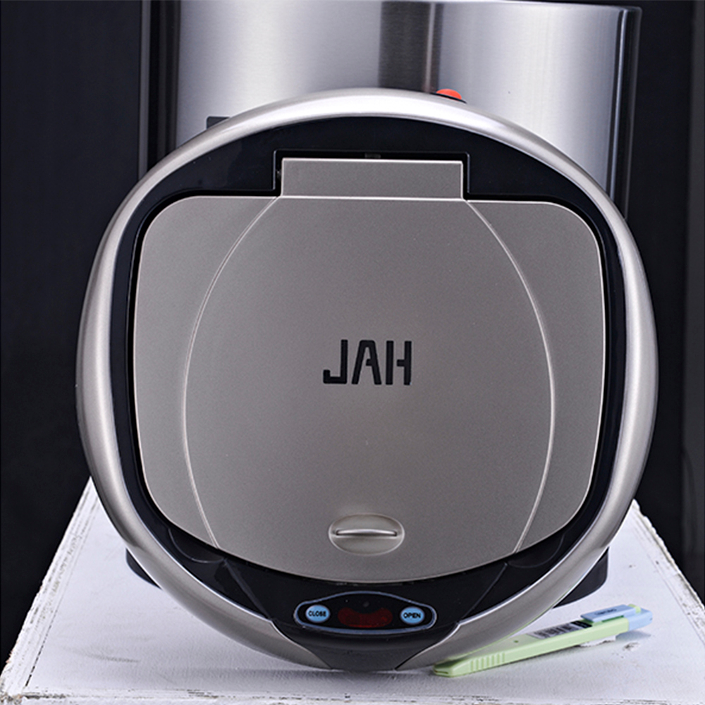 Ведро для мусора сенсорное, круглое, нерж, внутр ведро, Foodatlas JAH-9111, 8 л