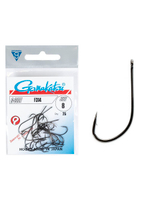 Крючки Gamakatsu F314 HOOKS BLACK размер 08 (упк.25шт.)