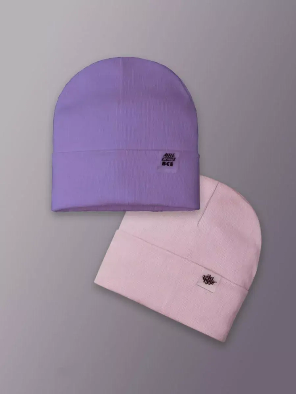 Шапки для девочки осенние набор